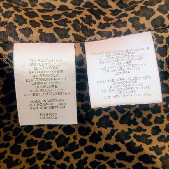 GORGEOUS NINE WEST 2 BUTTON FRONT NOTCHED LAPEL SUIT BLAZER IN BLACK-SIZE 8 - Picture 10 of 12